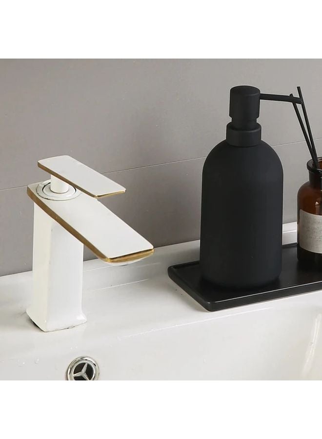 Black Soap Dispenser 13 5 Ounces Modern Pump Bottle For Shampoo Lotion Dish Soap - Image 3
